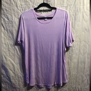 Old Navy Luxe Tee - Lavender
